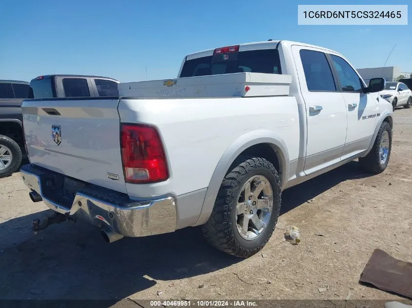 2012 Dodge Ram 1500 Laramie VIN: 1C6RD6NT5CS324465 Lot: 40469951