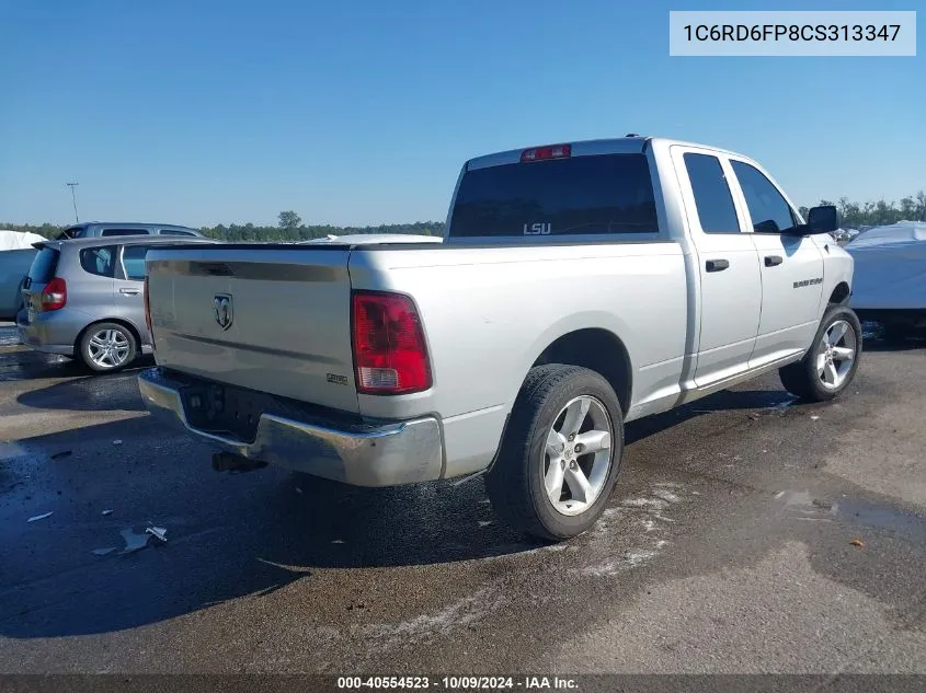 2012 Dodge Ram 1500 St VIN: 1C6RD6FP8CS313347 Lot: 40554523