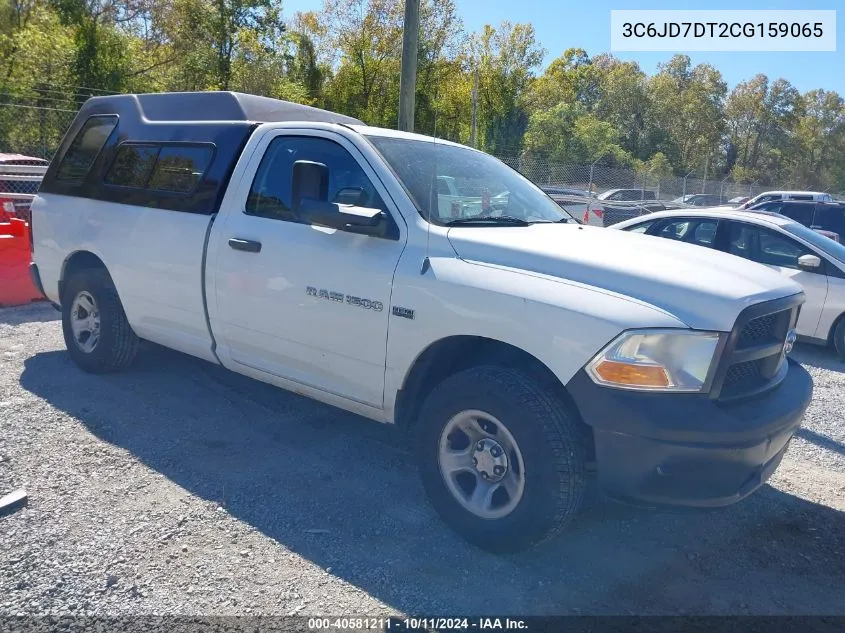 2012 Ram 1500 St VIN: 3C6JD7DT2CG159065 Lot: 40581211