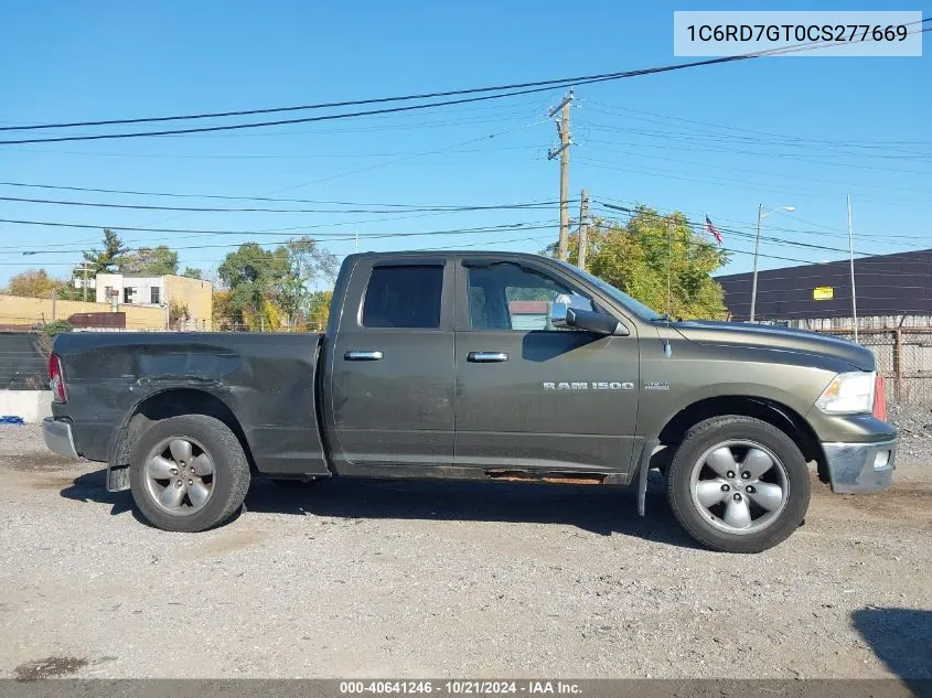 2012 Dodge Ram 1500 Slt VIN: 1C6RD7GT0CS277669 Lot: 40641246