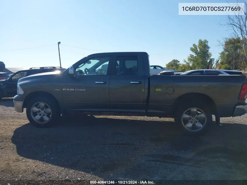 2012 Dodge Ram 1500 Slt VIN: 1C6RD7GT0CS277669 Lot: 40641246