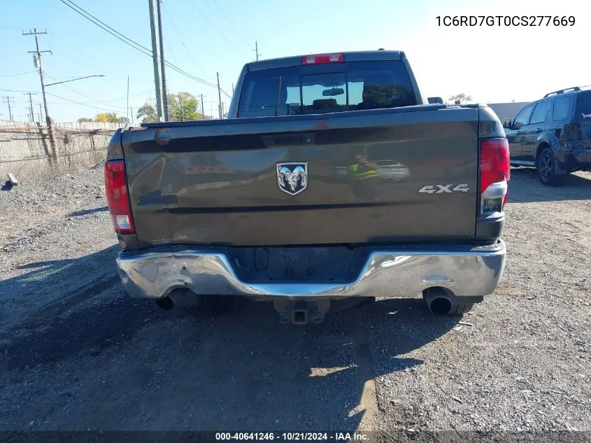 2012 Dodge Ram 1500 Slt VIN: 1C6RD7GT0CS277669 Lot: 40641246