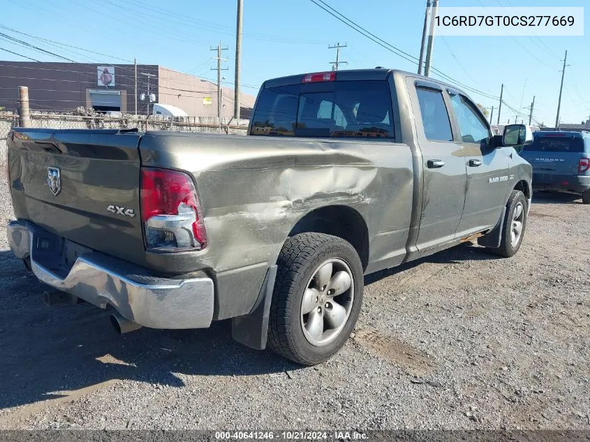 2012 Dodge Ram 1500 Slt VIN: 1C6RD7GT0CS277669 Lot: 40641246