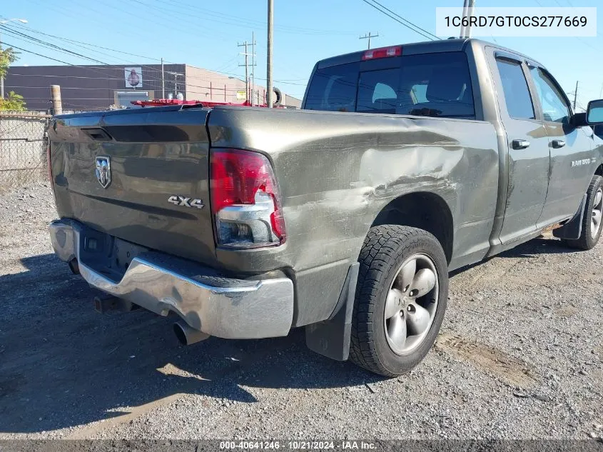 2012 Dodge Ram 1500 Slt VIN: 1C6RD7GT0CS277669 Lot: 40641246