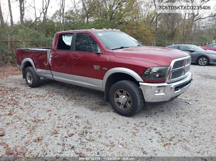 2012 Dodge Ram 2500 Laramie VIN: 3C6TD5KTXCG235406 Lot: 40742379