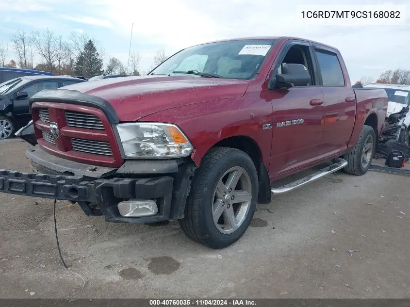 2012 Dodge Ram 1500 Sport VIN: 1C6RD7MT9CS168082 Lot: 40760035