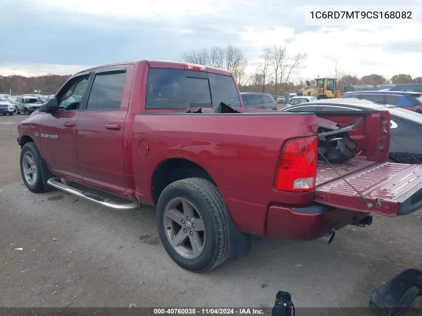 2012 Dodge Ram 1500 Sport VIN: 1C6RD7MT9CS168082 Lot: 40760035