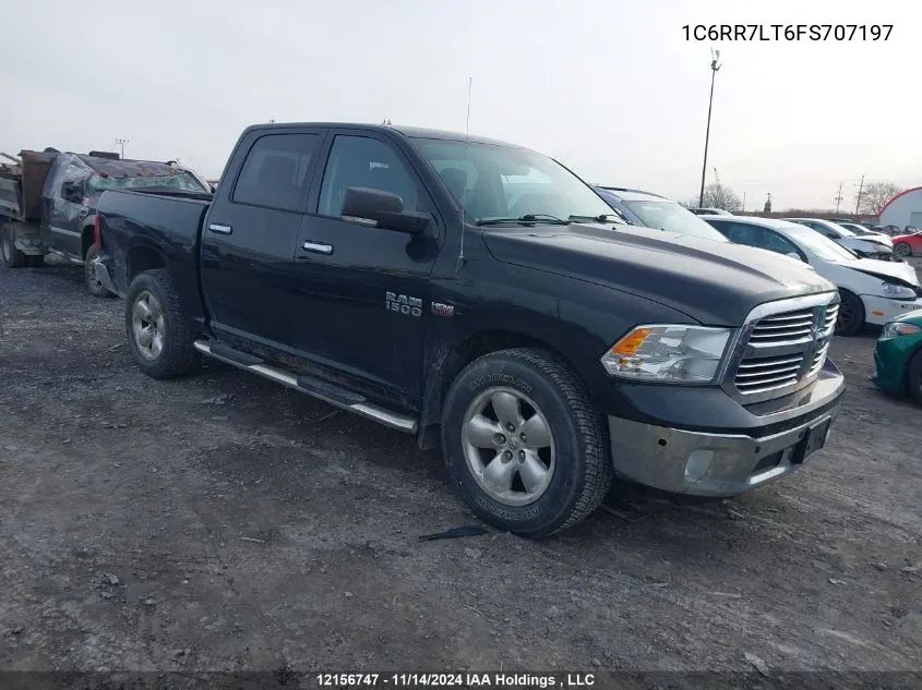 2015 Dodge Ram 1500 VIN: 1C6RR7LT6FS707197 Lot: 12156747