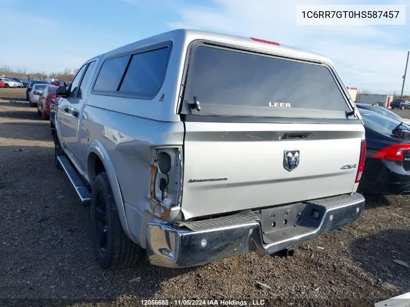 2017 Dodge Ram 1500 VIN: 1C6RR7GT0HS587457 Lot: 12056685