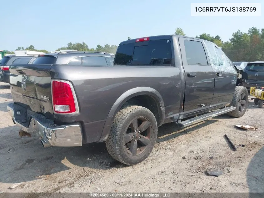 1C6RR7VT6JS188769 2018 Dodge Ram 1500