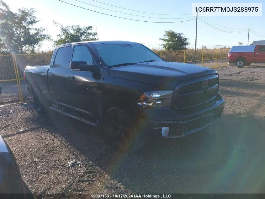 2018 Dodge Ram 1500 VIN: 1C6RR7TM0JS288975 Lot: 12097133