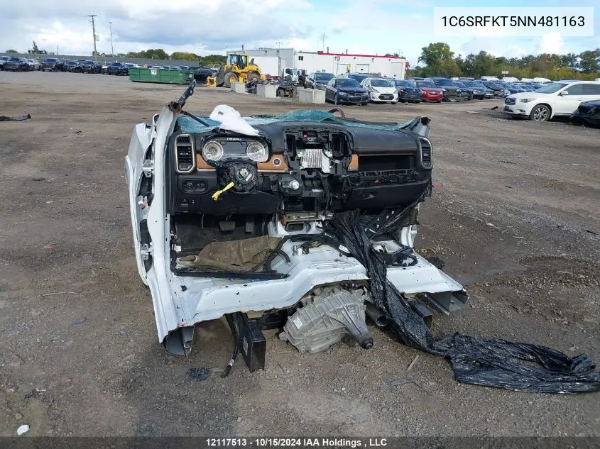 1C6SRFKT5NN481163 2022 Dodge Ram 1500