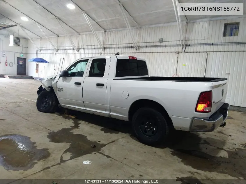 2022 Dodge Ram 1500 VIN: 1C6RR7GT6NS158772 Lot: 12143131