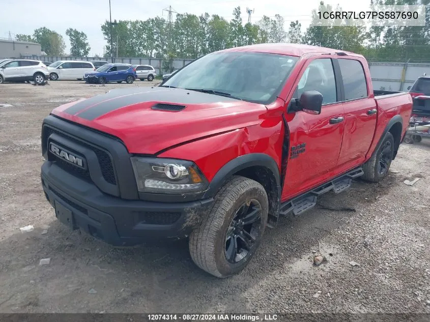 1C6RR7LG7PS587690 2023 Dodge Ram 1500