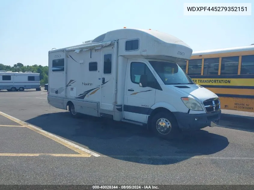 2007 Dodge Sprinter 3500 VIN: WDXPF445279352151 Lot: 40028344