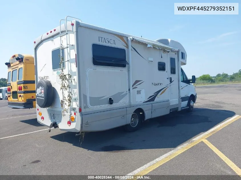 2007 Dodge Sprinter 3500 VIN: WDXPF445279352151 Lot: 40028344