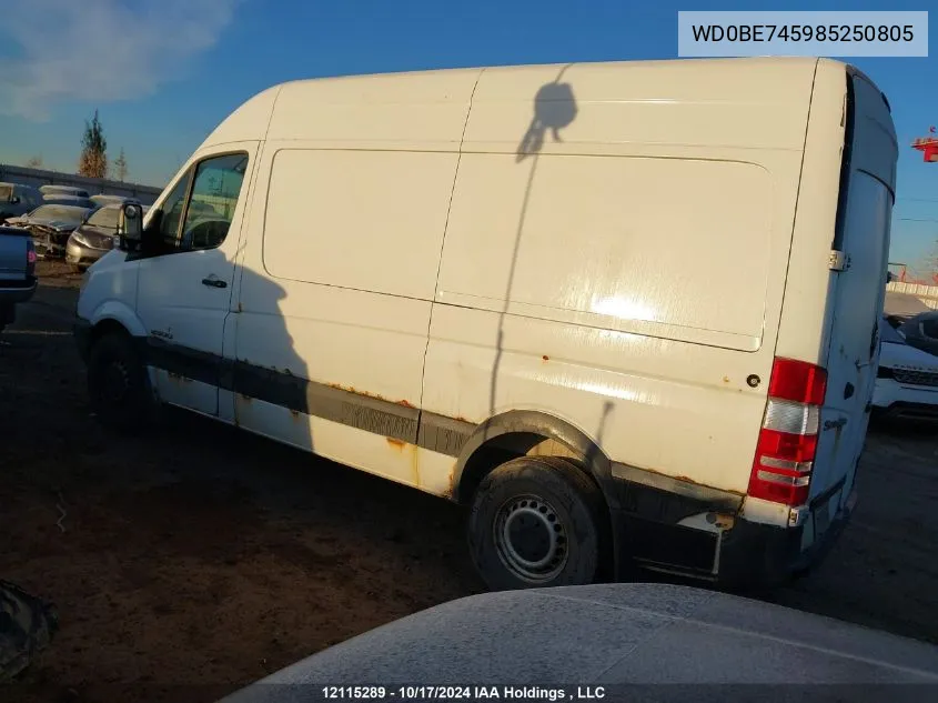 WD0BE745985250805 2008 Dodge Sprinter 2500