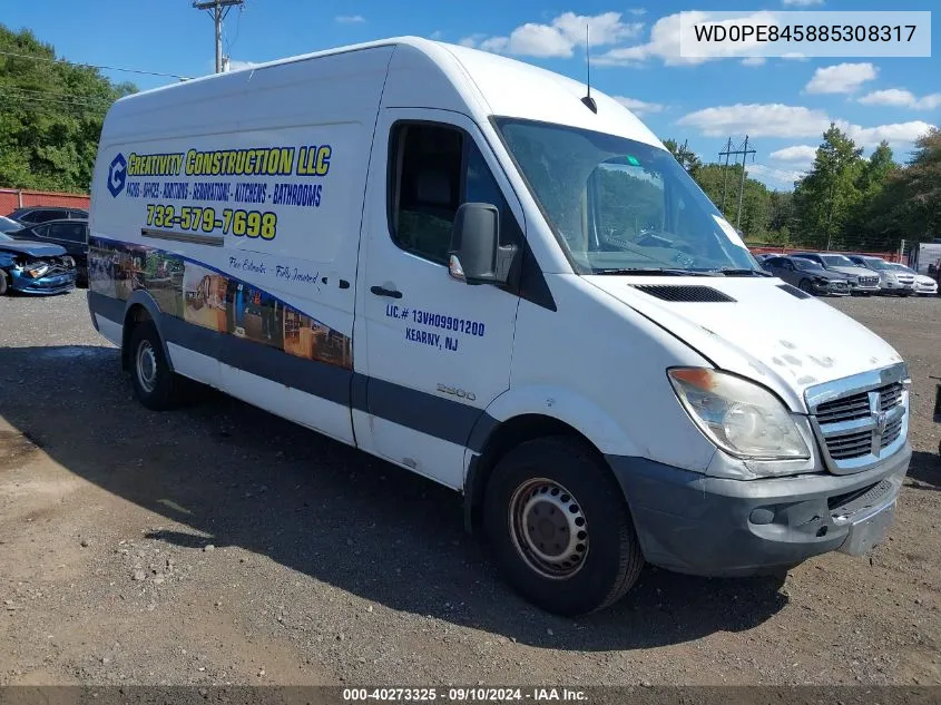 WD0PE845885308317 2008 Dodge Sprinter 2500