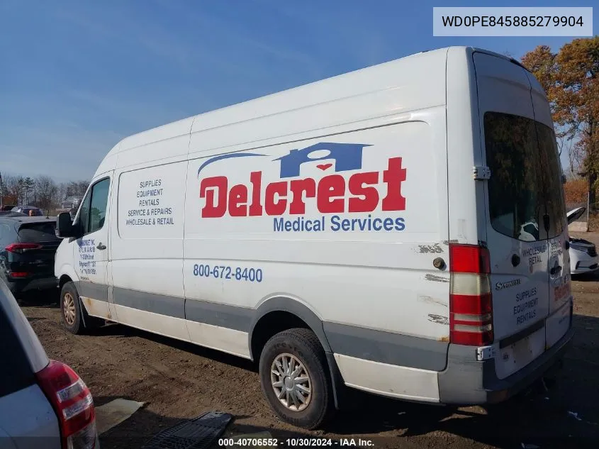 2008 Dodge Sprinter 2500 VIN: WD0PE845885279904 Lot: 40706552