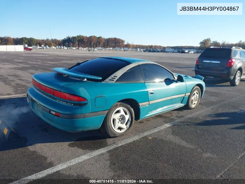 1993 Dodge Stealth VIN: JB3BM44H3PY004867 Lot: 40751415