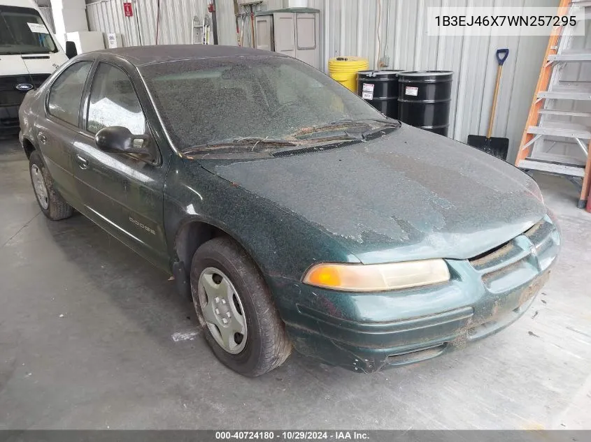 1B3EJ46X7WN257295 1998 Dodge Stratus