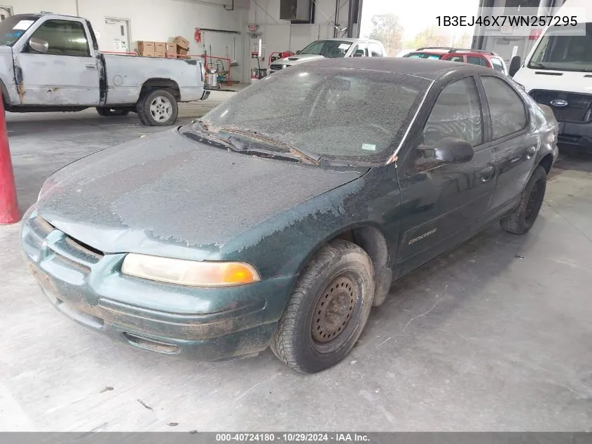 1998 Dodge Stratus VIN: 1B3EJ46X7WN257295 Lot: 40724180