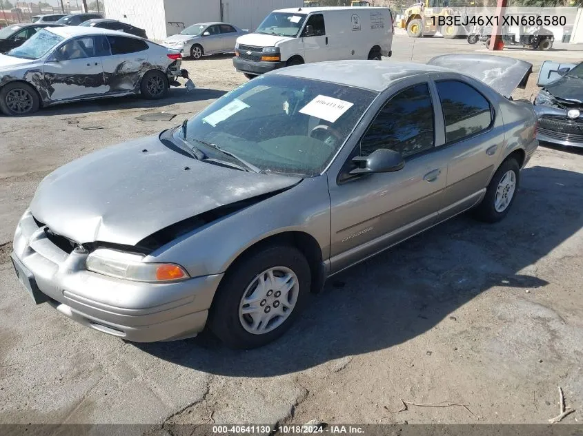 1999 Dodge Stratus VIN: 1B3EJ46X1XN686580 Lot: 40641130