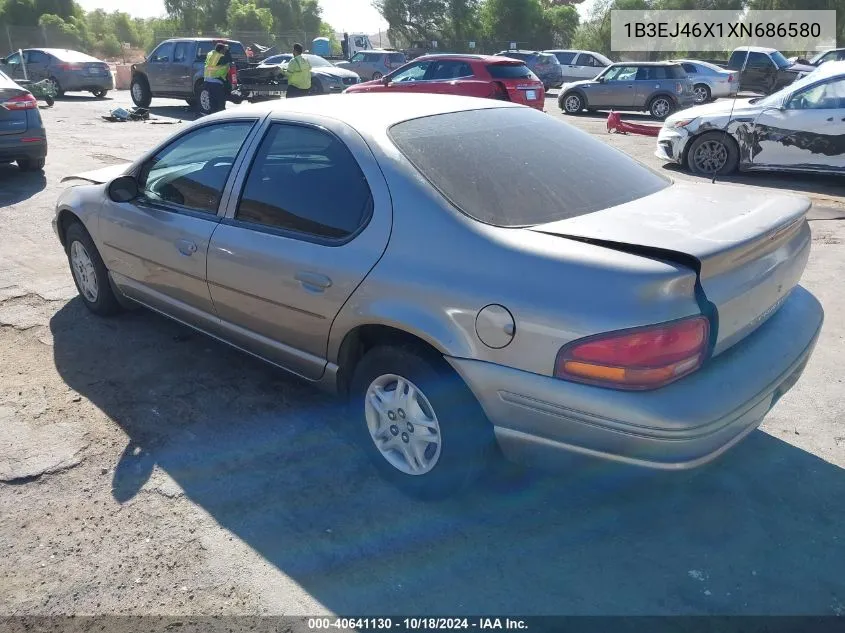 1999 Dodge Stratus VIN: 1B3EJ46X1XN686580 Lot: 40641130