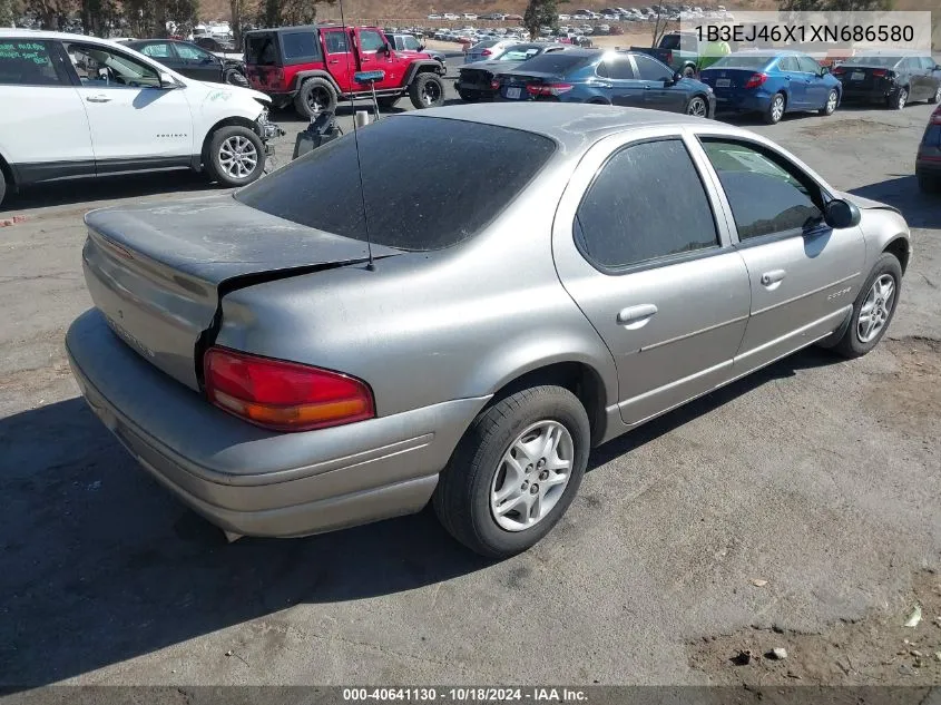 1999 Dodge Stratus VIN: 1B3EJ46X1XN686580 Lot: 40641130