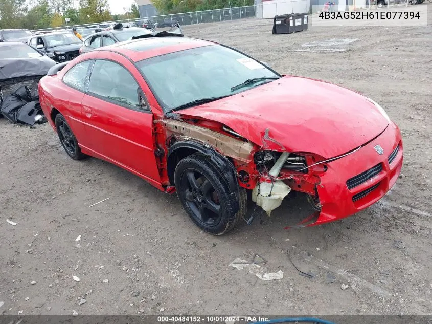 2001 Dodge Stratus R/T VIN: 4B3AG52H61E077394 Lot: 40484152