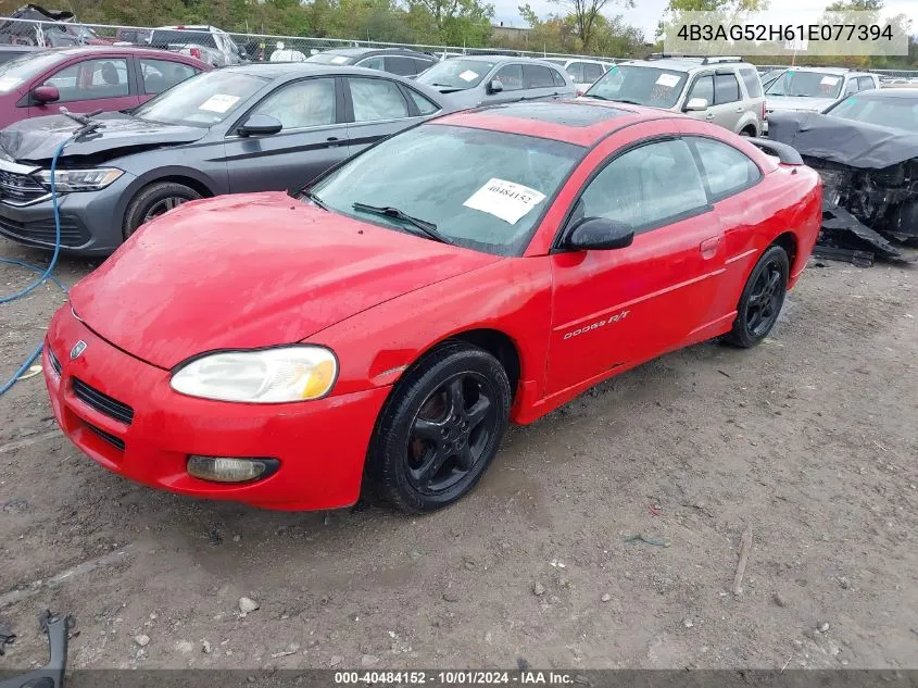 2001 Dodge Stratus R/T VIN: 4B3AG52H61E077394 Lot: 40484152