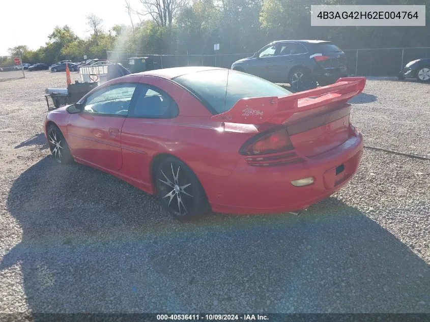 2002 Dodge Stratus Se VIN: 4B3AG42H62E004764 Lot: 40536411