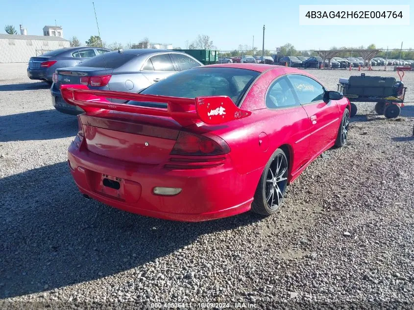 2002 Dodge Stratus Se VIN: 4B3AG42H62E004764 Lot: 40536411