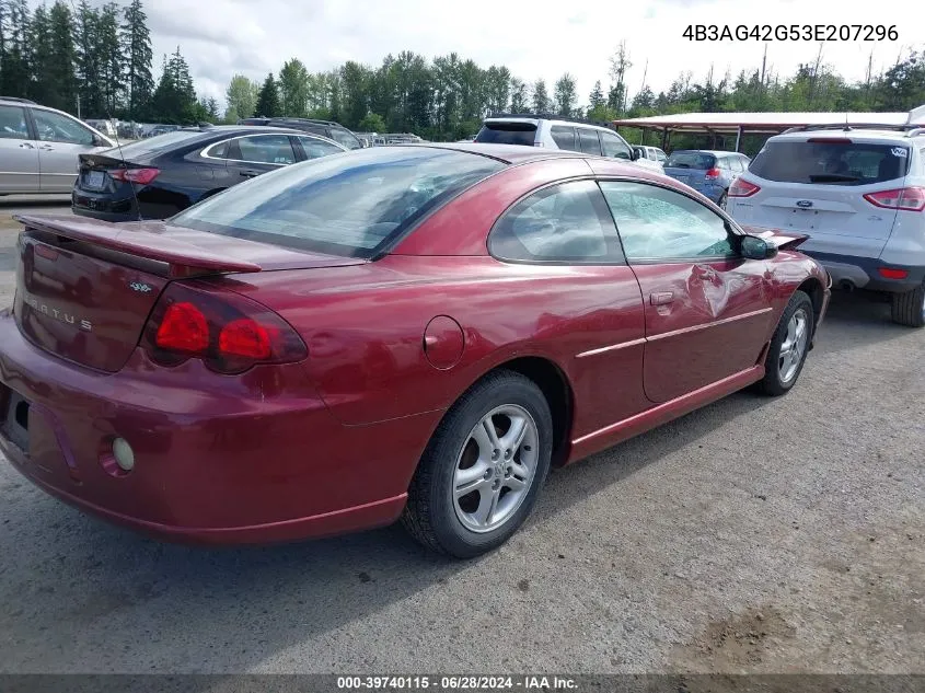 2003 Dodge Stratus Se VIN: 4B3AG42G53E207296 Lot: 40893901