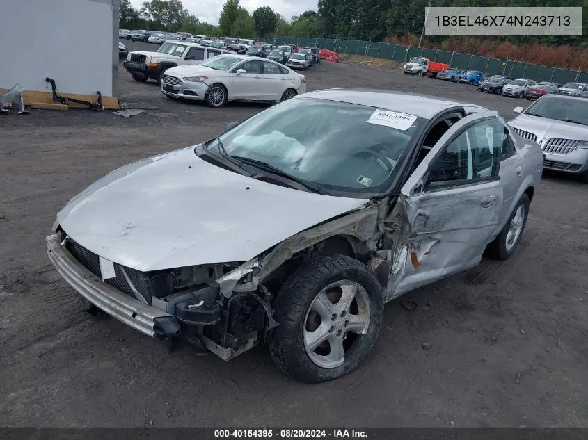 1B3EL46X74N243713 2004 Dodge Stratus Sxt