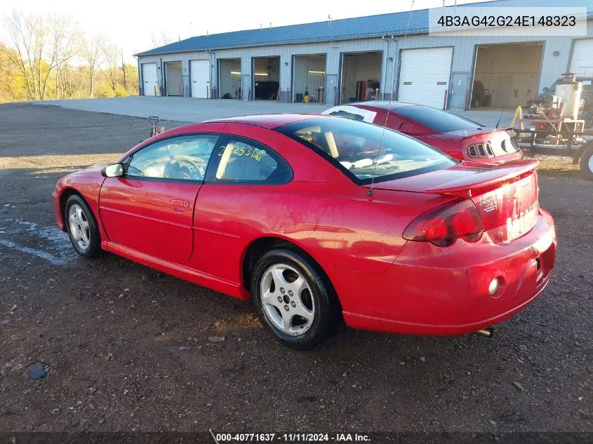 2004 Dodge Stratus Sxt VIN: 4B3AG42G24E148323 Lot: 40771637