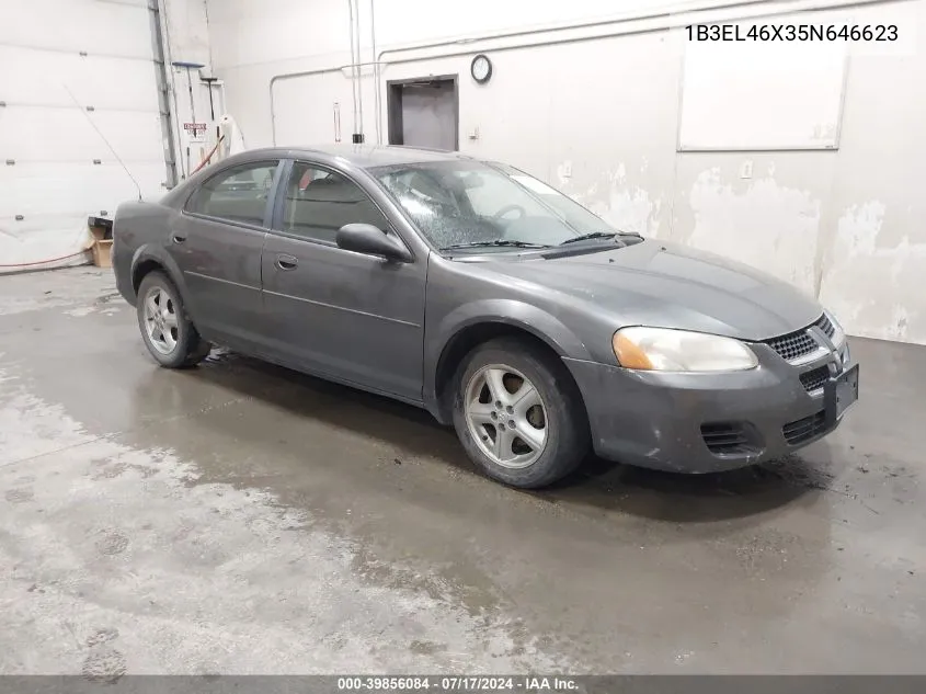 1B3EL46X35N646623 2005 Dodge Stratus Sdn Sxt