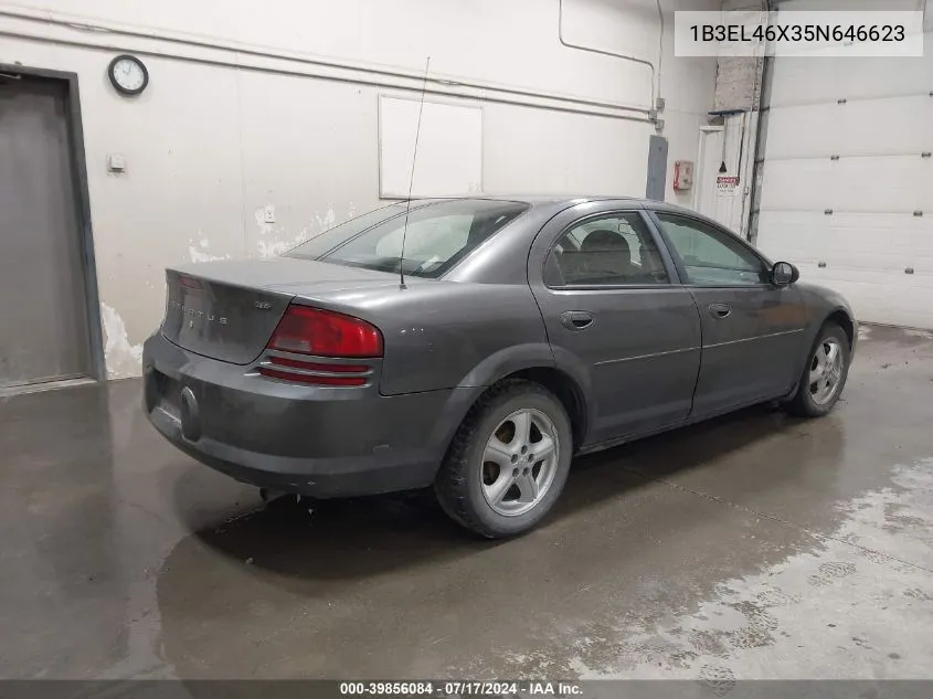 1B3EL46X35N646623 2005 Dodge Stratus Sdn Sxt