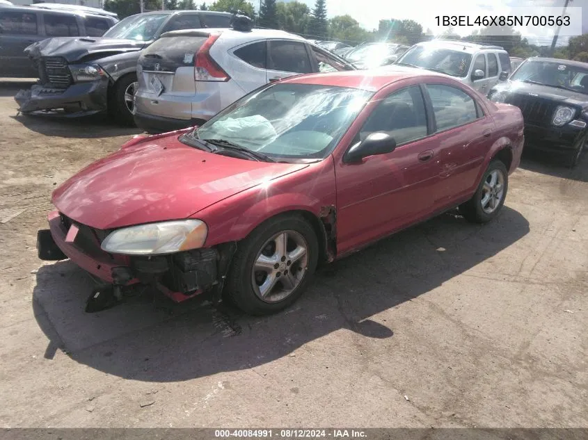 1B3EL46X85N700563 2005 Dodge Stratus Sxt