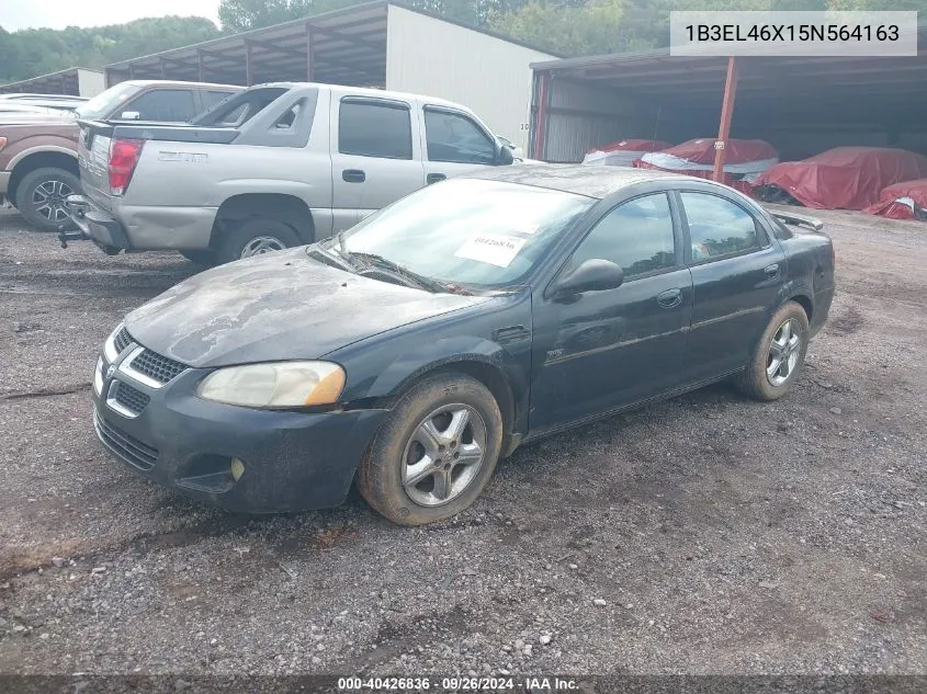 2005 Dodge Stratus Sxt VIN: 1B3EL46X15N564163 Lot: 40426836