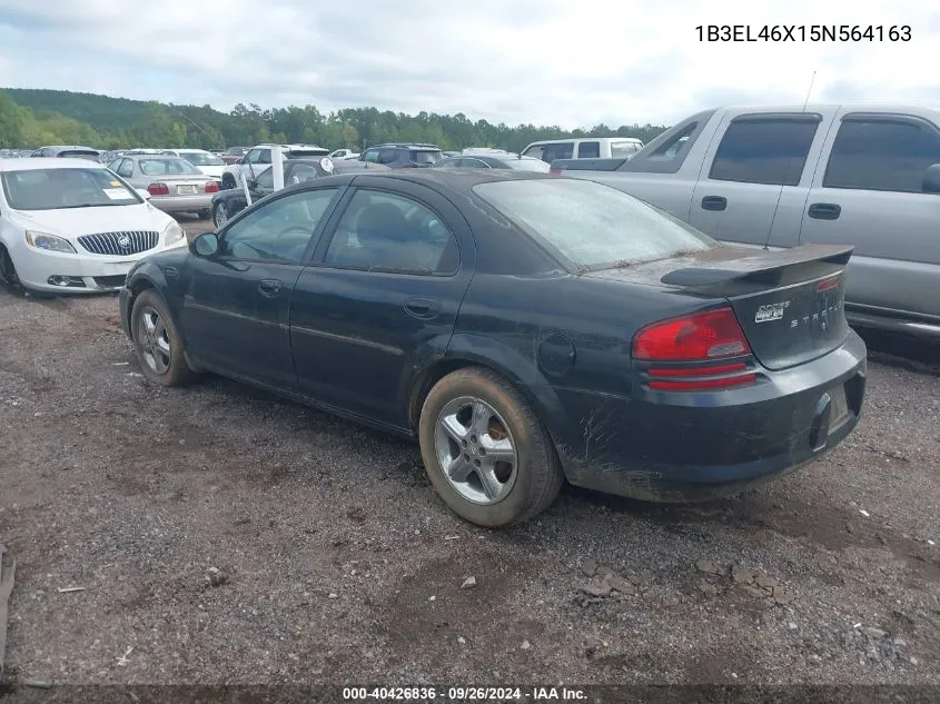 2005 Dodge Stratus Sxt VIN: 1B3EL46X15N564163 Lot: 40426836