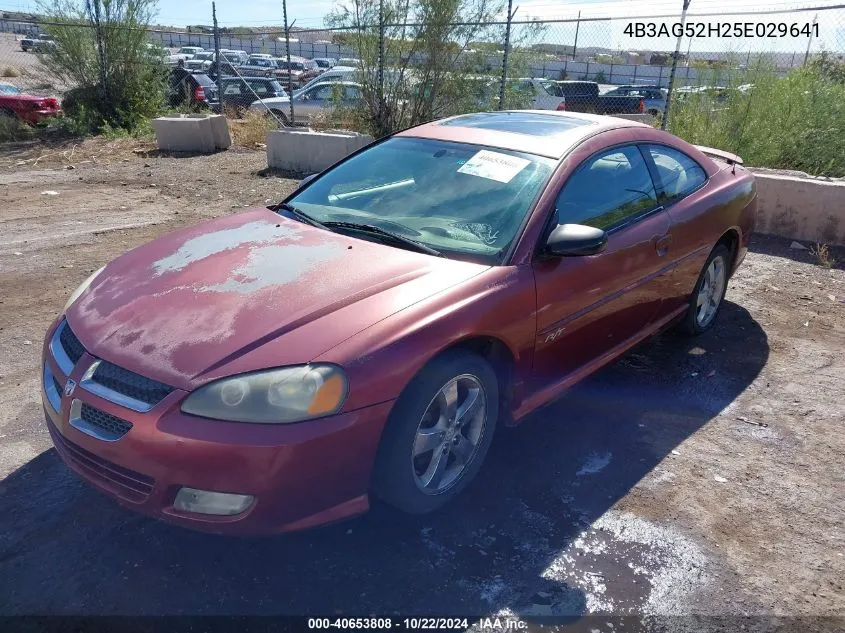 2005 Dodge Stratus R/T VIN: 4B3AG52H25E029641 Lot: 40653808