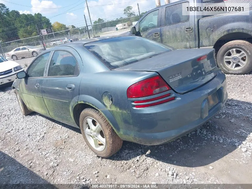 1B3EL46X56N107681 2006 Dodge Stratus Sxt