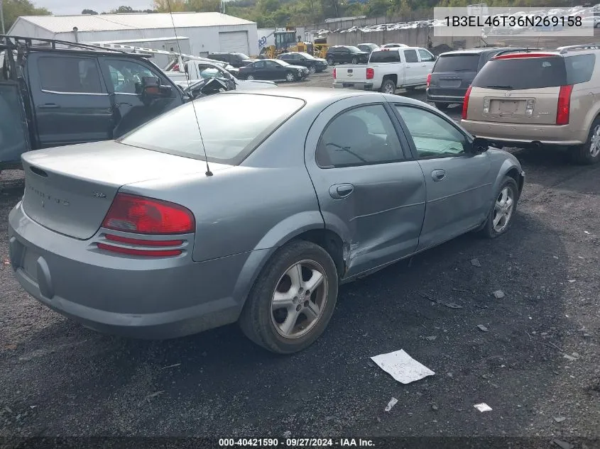 1B3EL46T36N269158 2006 Dodge Stratus Sxt