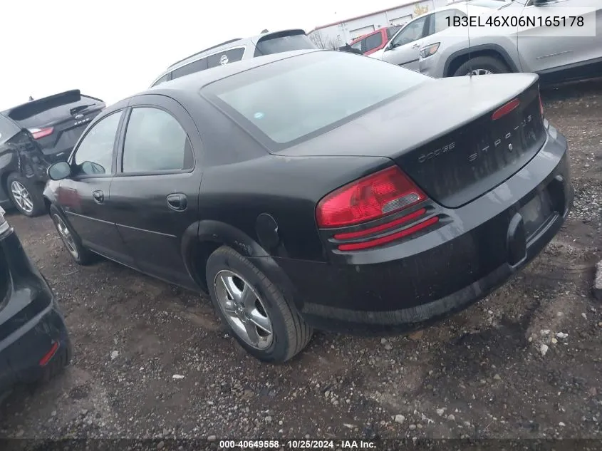 1B3EL46X06N165178 2006 Dodge Stratus Sxt