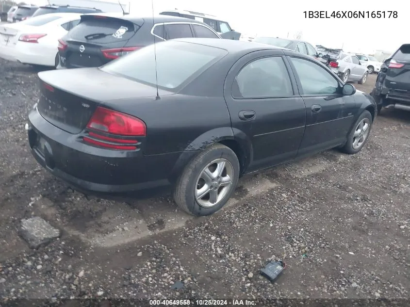 1B3EL46X06N165178 2006 Dodge Stratus Sxt