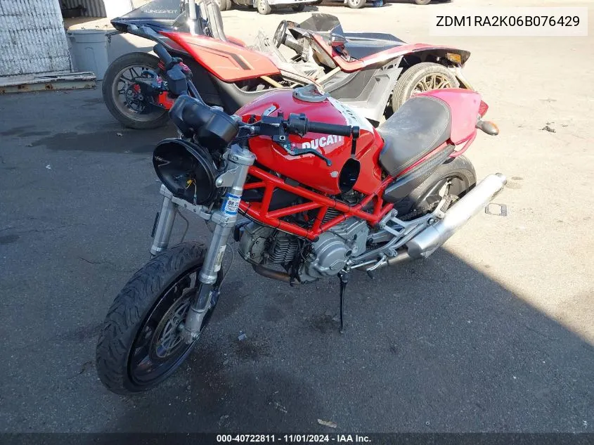 ZDM1RA2K06B076429 2006 Ducati Monster 620