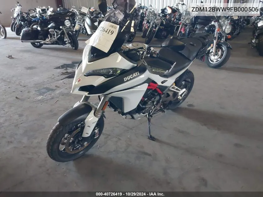 ZDM12BWW9FB000506 2015 Ducati Multistrada 1200/1200 S/Pikes Peak