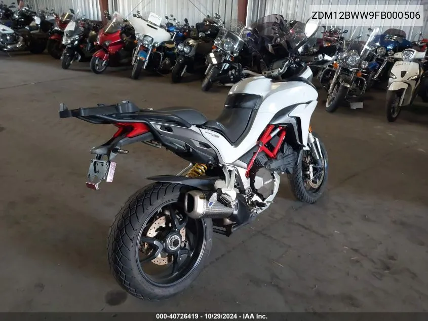 ZDM12BWW9FB000506 2015 Ducati Multistrada 1200/1200 S/Pikes Peak