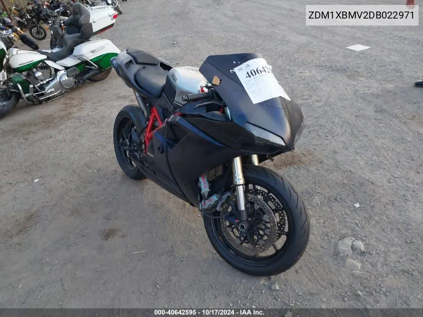 ZDM1XBMV2DB022971 2013 Ducati Superbike 848/848 Evo Corse Se